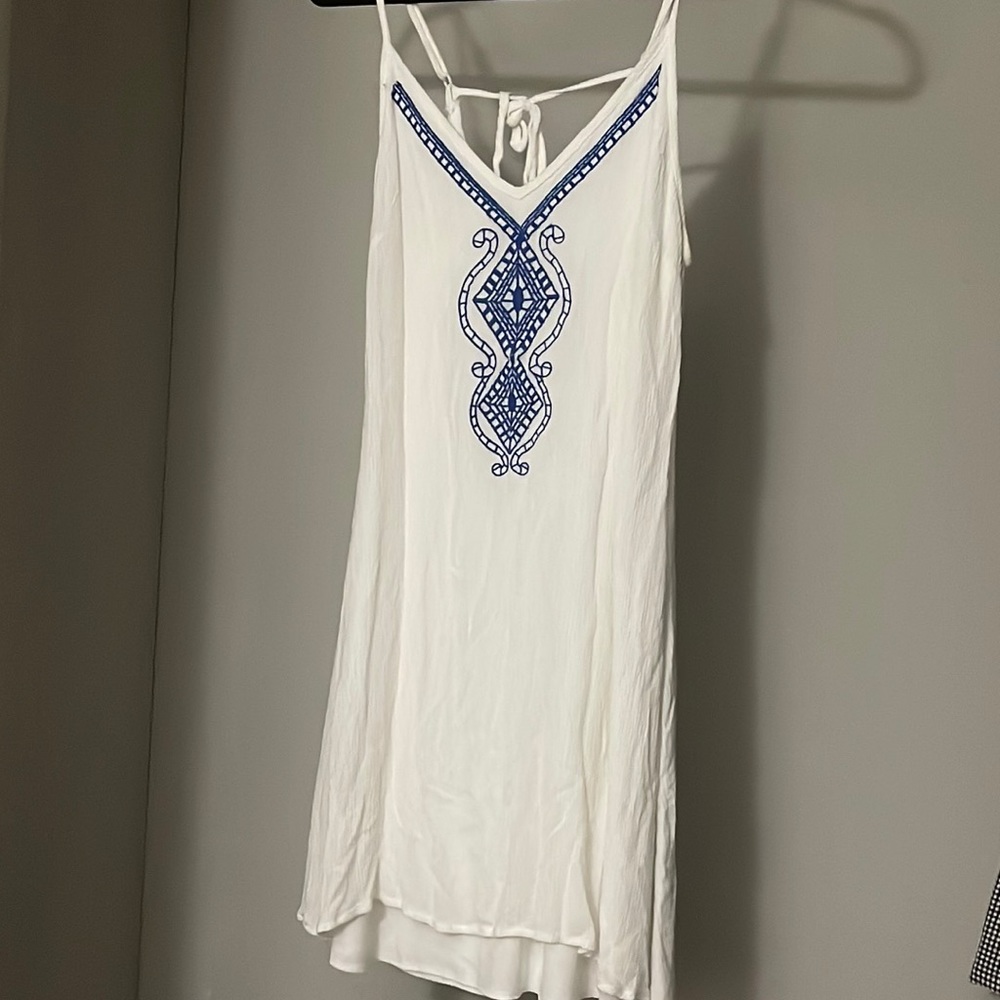 White summer dress